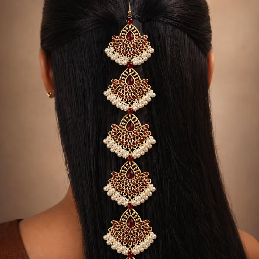 Noor Jhoomar Hair Chain