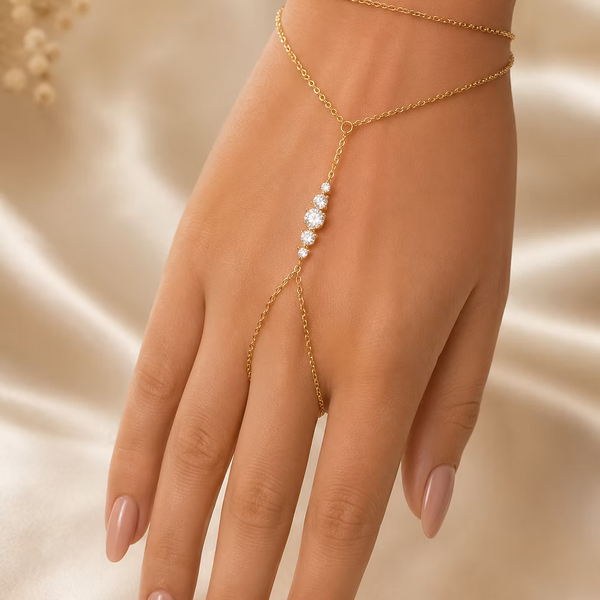 Celeste Crystal Hand Harness - 2