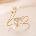 Ivory Blossom Arm Cuff