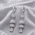 Celeste Silver Jhumka Earrings