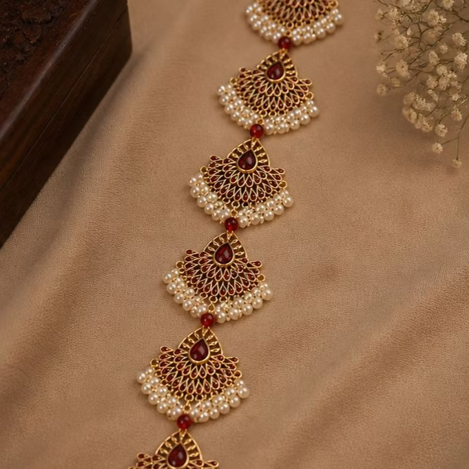 Noor Jhoomar Hair Chain