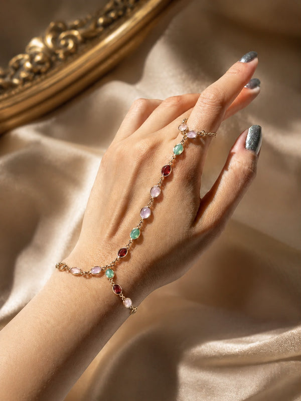 Celestia Gemstone Hand Chain