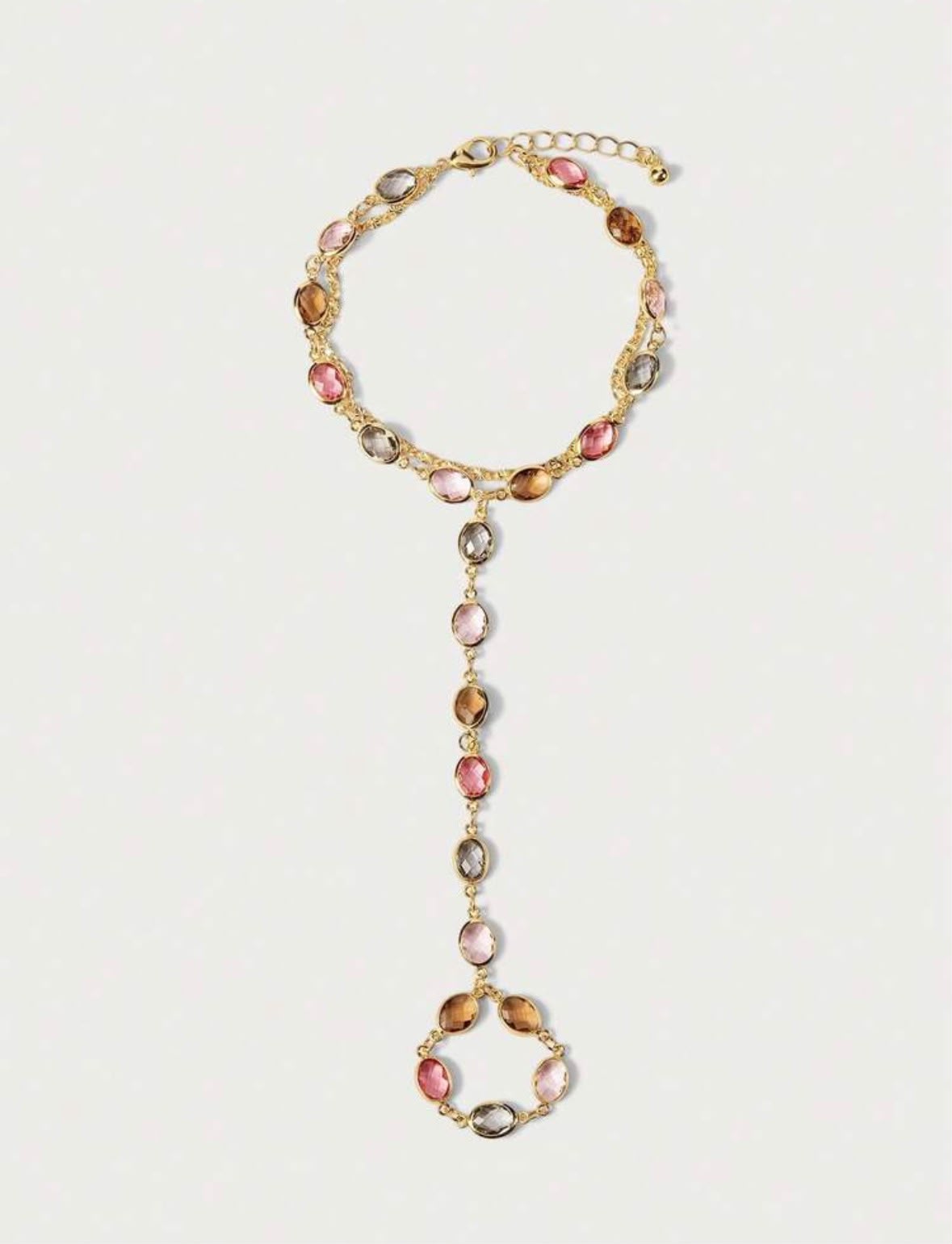 Rosé Ember Hand Chain